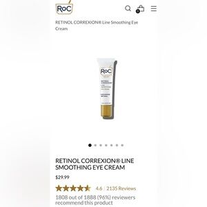 RoC Retinol Eye Cream